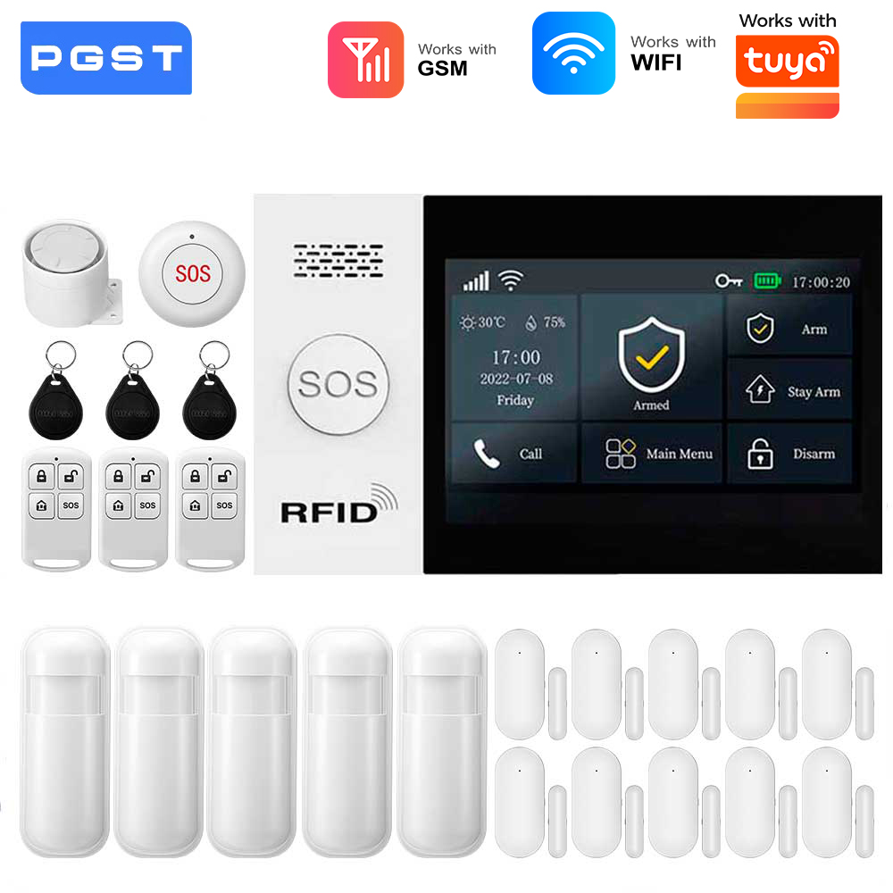 Smart Home Wiser - Sistem Alarm GSM Pintar WIFI 2.4G