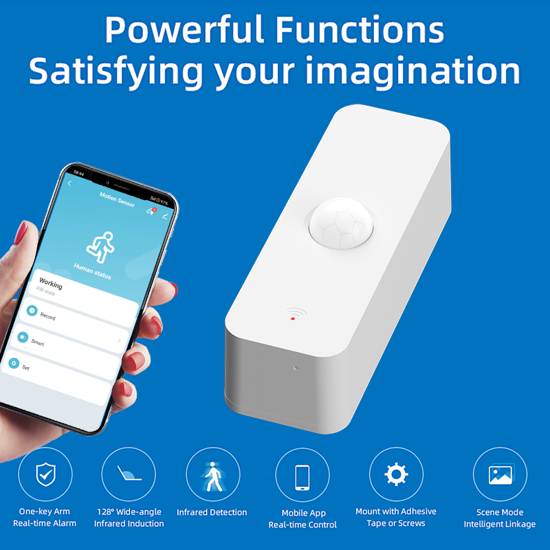 Zigbee PIR Sensor gerak WiFi,  - Smart Home Wiser ulasan dan harga