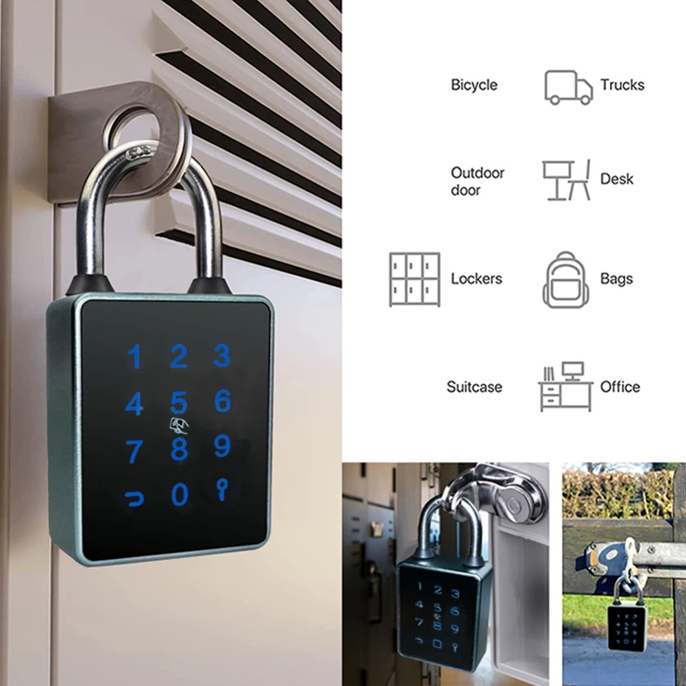 Tuya TTLOCK gembok pintar kont - Smart Home Door Lock ulasan dan harga