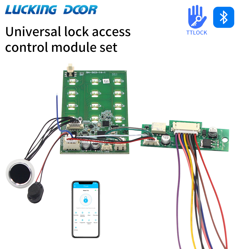 TTLOCK modul saklar kontrol ak - Smart Home Door Lock ulasan dan harga
