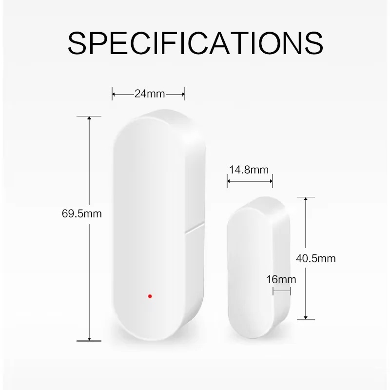 Tuya Smart WiFi Sensor Pintu R - Wireless Door Sensor ulasan dan harga