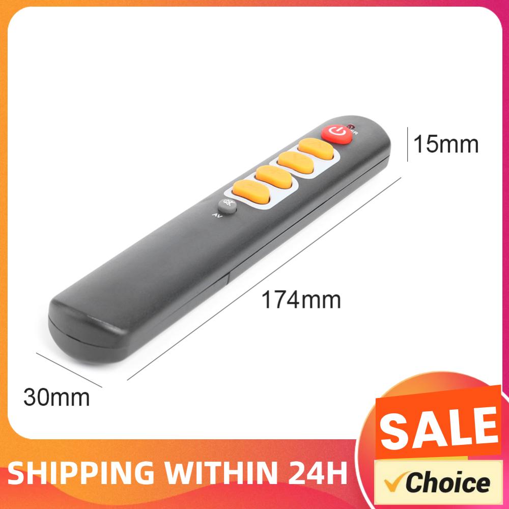 Remote Control Universal 6 Tom - Smart Home Yellow ulasan dan harga