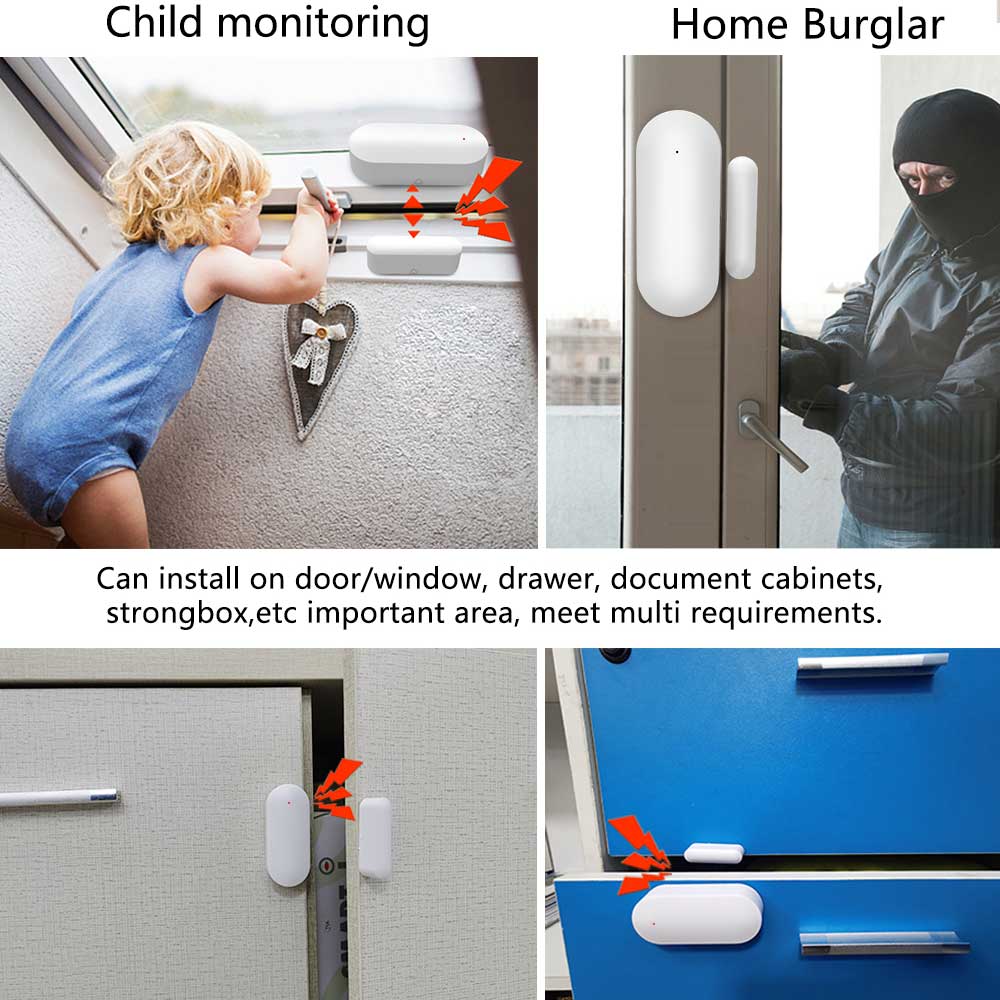 10 Buah Sensor Pintu Nirkabel  - Wireless Door Sensor ulasan dan harga