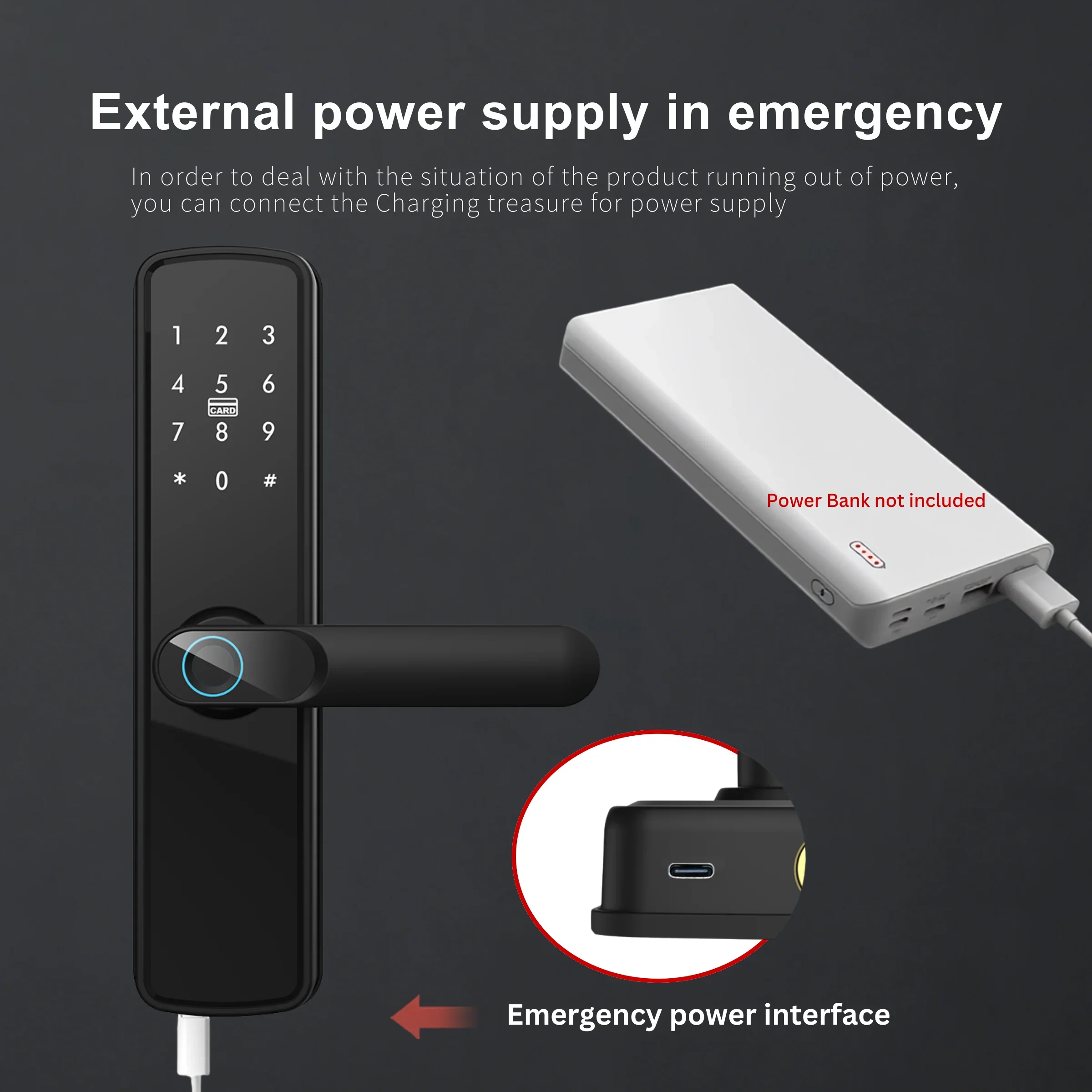 Kunci Pintu Pintar Tuya dengan - Smart Home Door Lock ulasan dan harga
