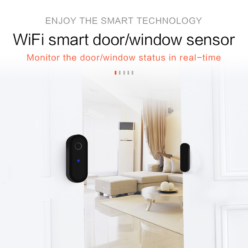 Tuya WiFi Detektor Pintu Buka  - Wireless Door Sensor ulasan dan harga