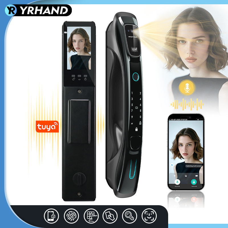 Kunci Pintar dengan Pengenalan - Smart Home Door Lock ulasan dan harga