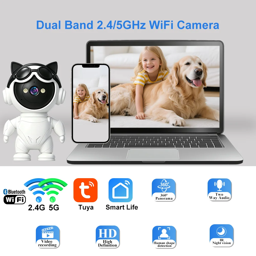 Kamera IP Nirkabel Pintar Tuya - Smart Home Camera Ezviz ulasan dan harga