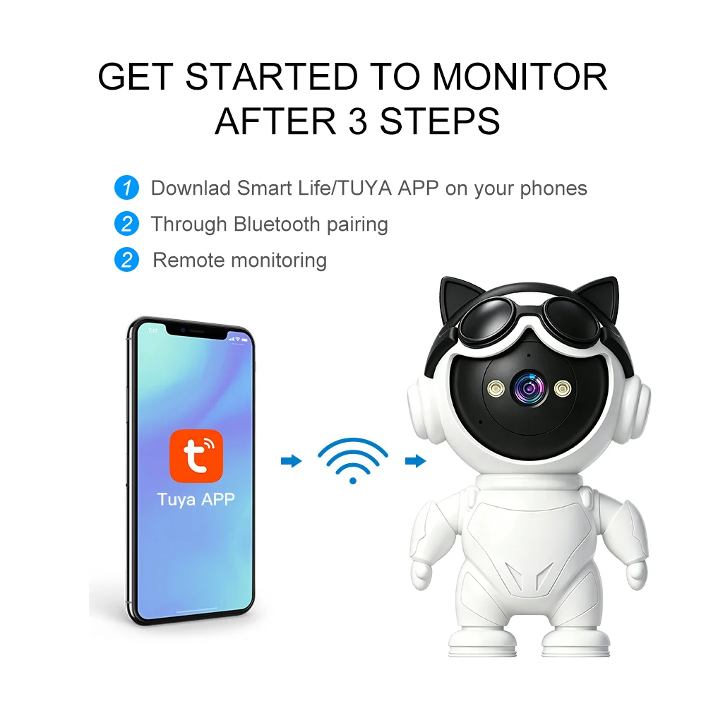 Kamera IP Nirkabel Pintar Tuya - Smart Home Camera Ezviz ulasan dan harga