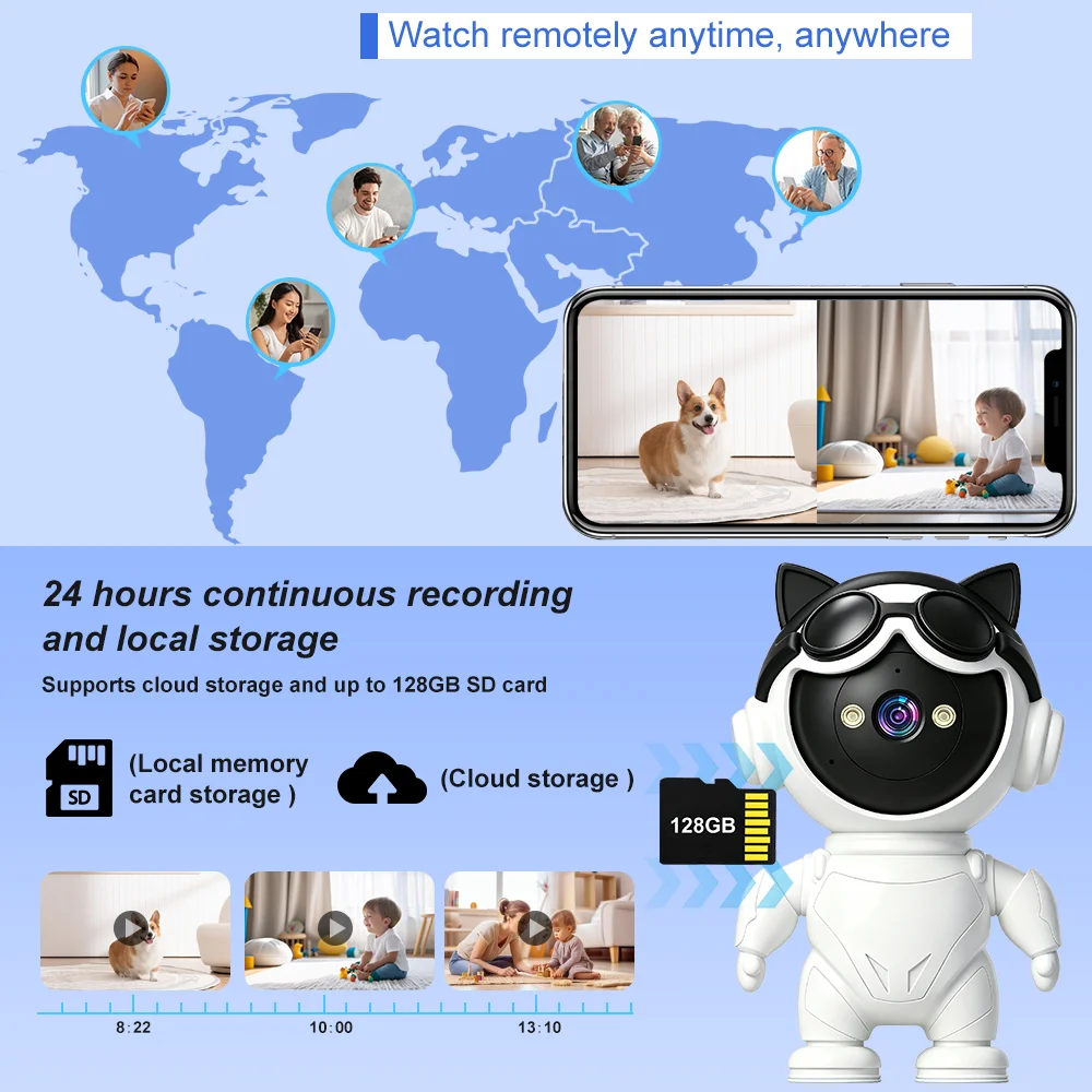 Kamera IP Nirkabel Pintar Tuya - Smart Home Camera Ezviz ulasan dan harga